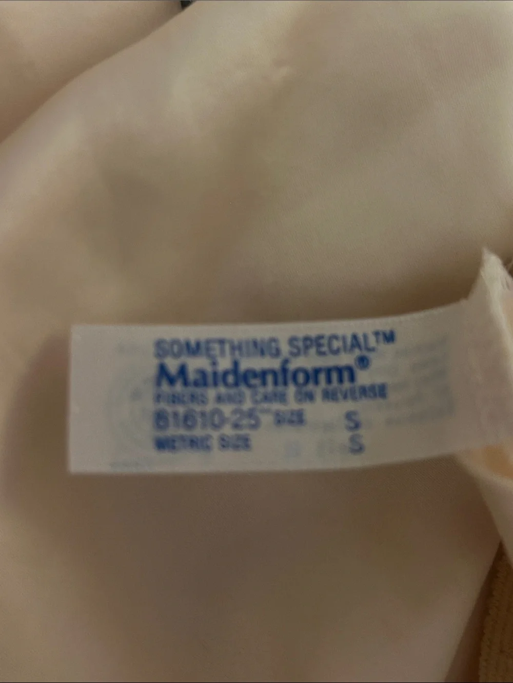 Maidenform elegant cream